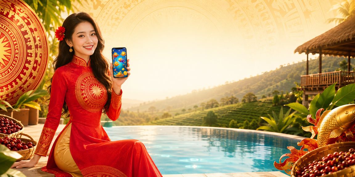 Người dùng tại Vũng Tàu đọc phân tích kèo bóng đá tại quán cà phê ven biển